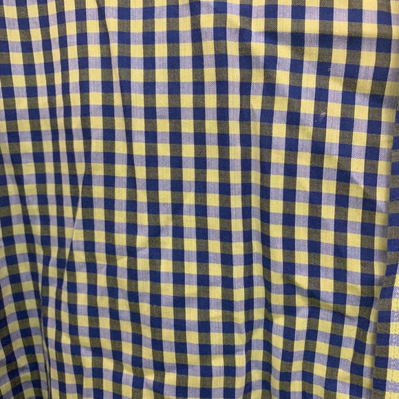 Billy Reid Spring/Summer Blue/Green Plaid Shirt - Picture 2 of 5
